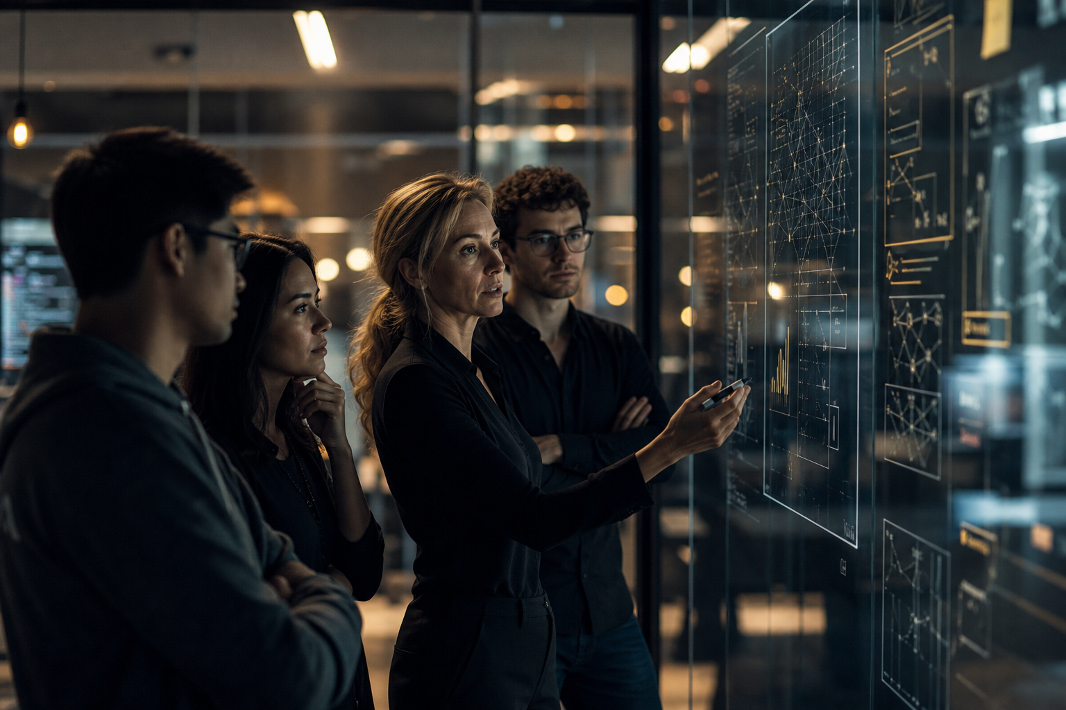 Maison reviewing algorithmic scaling blueprints and globalization roadmaps with the AI founding team prior to public listing.